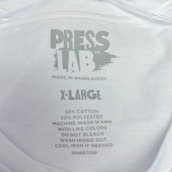 PEEPIN’ IT REAL Tee * PEEPS EASTER T-Shirt * White with Black Green Pink Blue XL - Picture 4 of 4